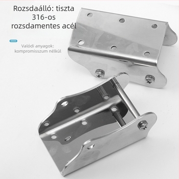 KEARMMING 316 rozsdamentes acél hajóvessző tartó alap, 160-as sorozat, rögzített kialakítás