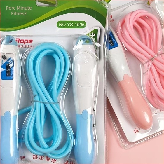 Elektronikus számolós ugrókötél – PVC, 3 m hosszú, gyerekeknek, edzéshez