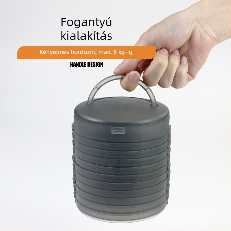 Sichuan Products Company Horgász Horog Tároló Doboz – Többszörös Funkció, Anti-Csomózás Klip