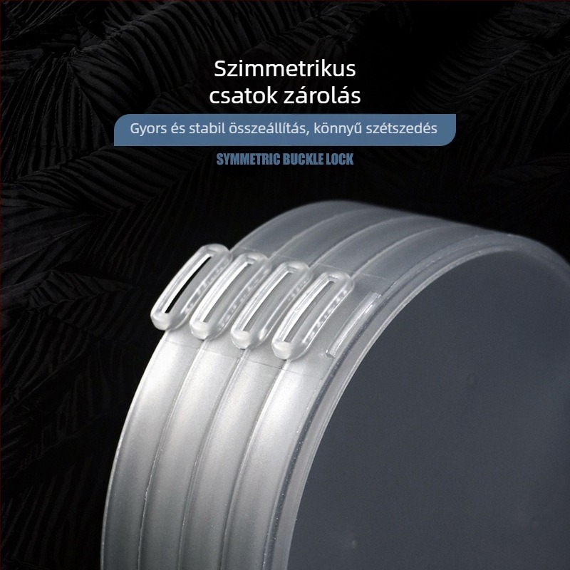 Sichuan Products Company Horgász Horog Tároló Doboz – Többszörös Funkció, Anti-Csomózás Klip