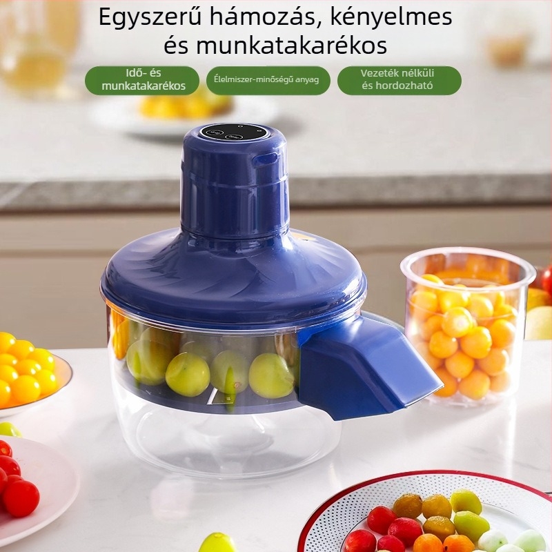 Kereskedelmi elektromos gyümölcs- és zöldséghámozó gép, szőlő hámozására, gyümölcsboltok és italüzletek számára