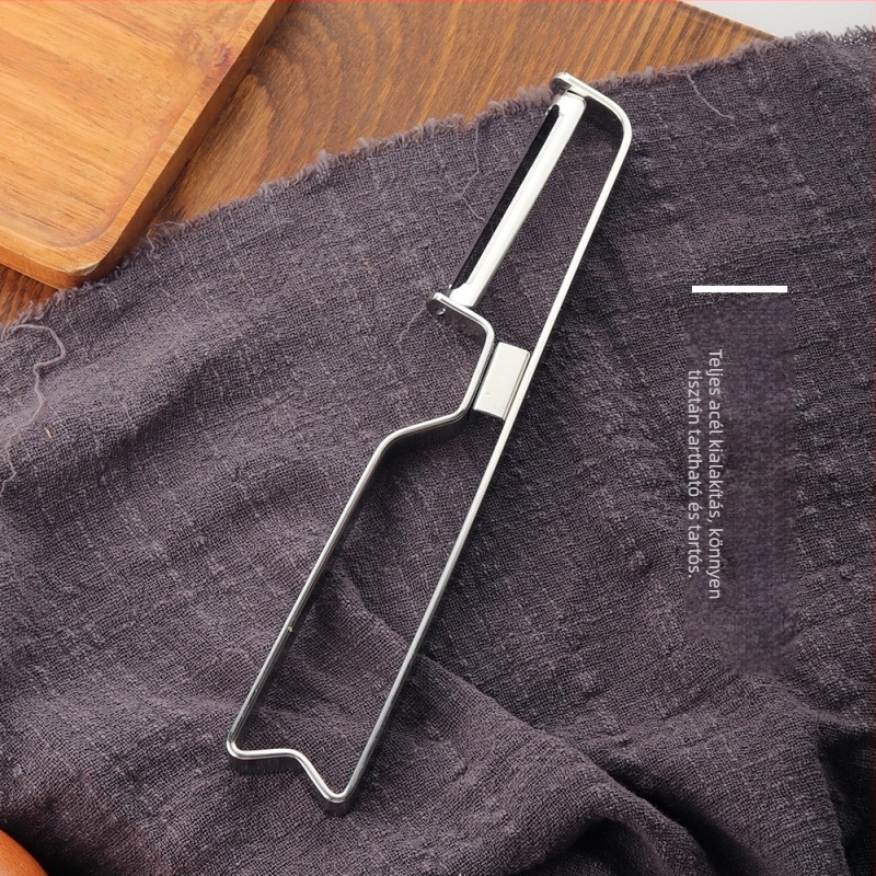 Rozsdamentes acélból készült többfunkciós hámozó és reszelő gyümölcsök és zöldségekhez, 2024 megjelenés