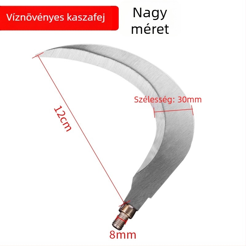 Horgász gyomorkés, rozsdamentes acélból, meghosszabbított, összecsukható, horgonykés