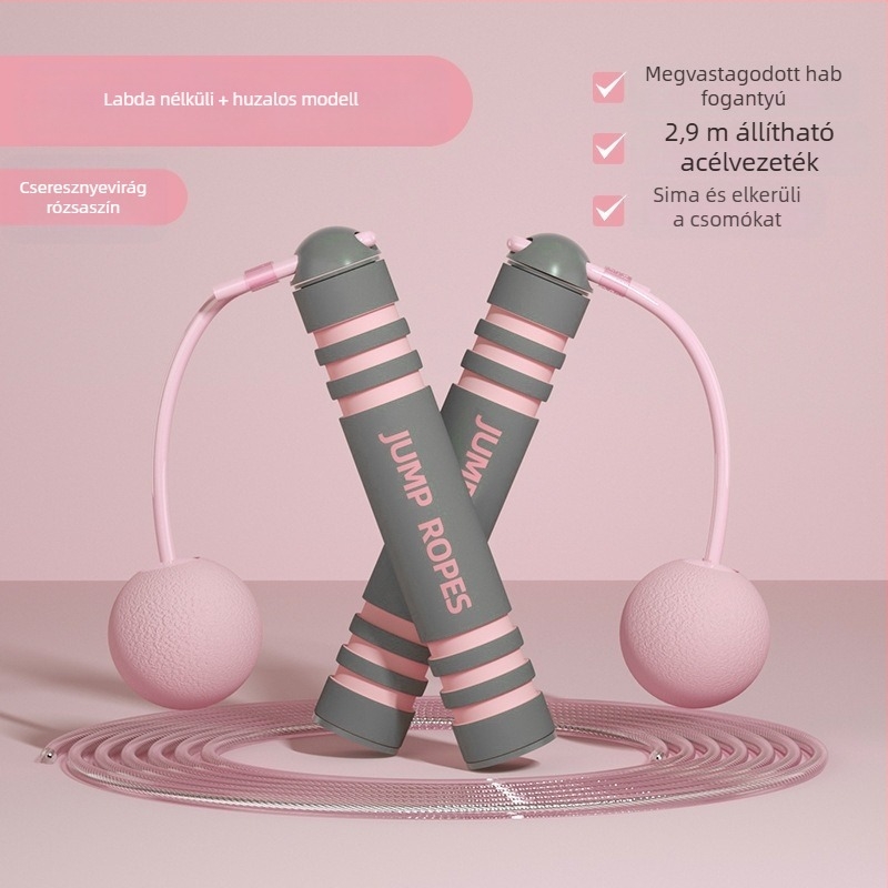 Morning Rise Vezeték nélküli ugrókötél – PP anyag, alkalmas futáshoz, edzőtermi felszereléshez és testformáláshoz, mozgásirányzatok és extrém kihívások; licencelt magáncímke: Igen; minden korosztálynak megfelelő