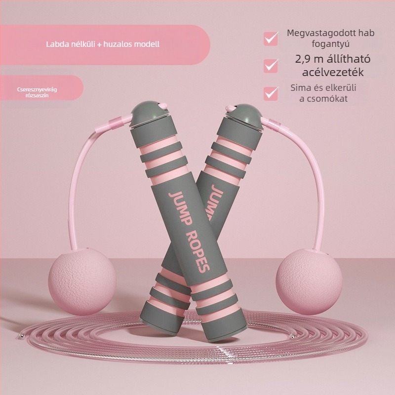 Morning Rise Vezeték nélküli ugrókötél – PP anyag, alkalmas futáshoz, edzőtermi felszereléshez és testformáláshoz, mozgásirányzatok és extrém kihívások; licencelt magáncímke: Igen; minden korosztálynak megfelelő