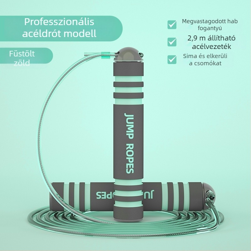 Morning Rise Vezeték nélküli ugrókötél – PP anyag, alkalmas futáshoz, edzőtermi felszereléshez és testformáláshoz, mozgásirányzatok és extrém kihívások; licencelt magáncímke: Igen; minden korosztálynak megfelelő