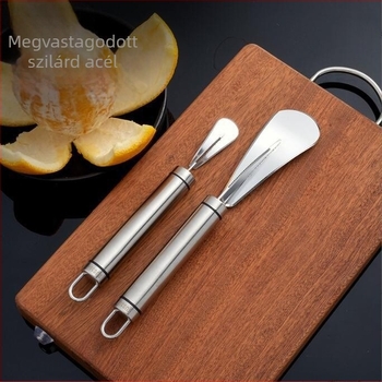 Kétfunkciós rozsdamentes acél grapefruit-hámozó – multifunkcionális, modern dizájn