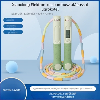 Mingchen Elektronikus számolós ugrókötél, ABS, középiskolai testneveléshez