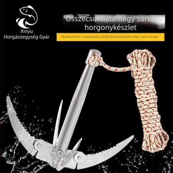 Xinyu horgászfelszerelés – összecsukható vízi növények vágókés – rozsdamentes acél