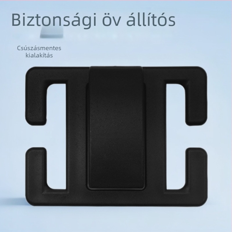 Hátizsák vállheveder szabályozó, műanyag, univerzális csat, állítható