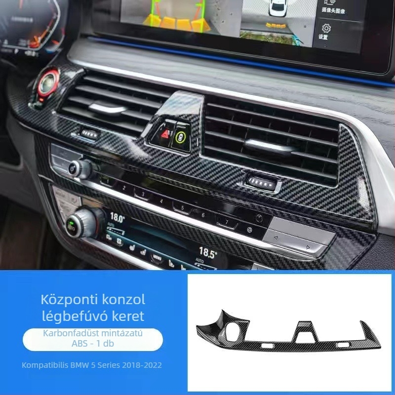 BMW 5-ös sorozat központi légkivezető módosítása — Mahui ABS, modell N-BM-167