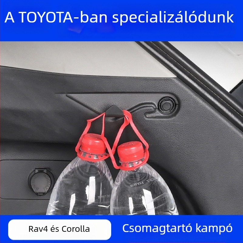 RAV4 csomagtartó horog – ABS belső kiegészítő, kompatibilis a 2020-2025 Toyota Rav4-tel, Street Banyan