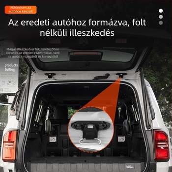 Toyota Prado LC250 hátsó ajtócsavar védőfedél – ABS anyag, Fit Club márka, porvédő kiegészítő
