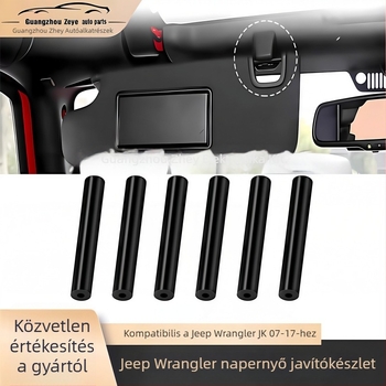 Jeep Wrangler JK 2007–2017 napellenző csipesz tartó – Snap-On ABS belső alkatrész