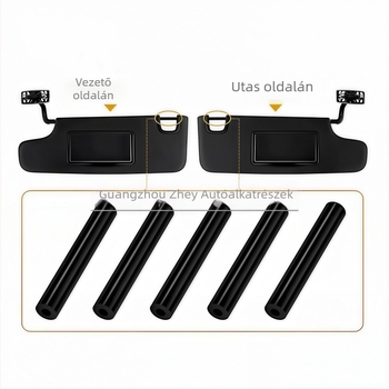 Jeep Wrangler JK 2007–2017 napellenző csipesz tartó – Snap-On ABS belső alkatrész