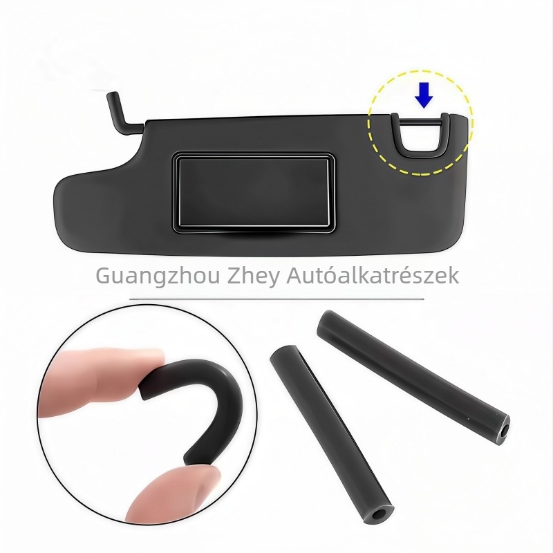 Jeep Wrangler JK 2007–2017 napellenző csipesz tartó – Snap-On ABS belső alkatrész
