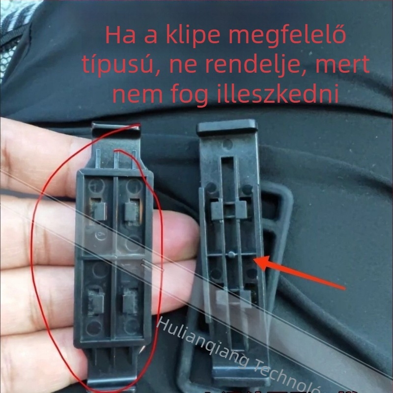 Autóba szerelhető tartó dash cam-hez és visszapillantóhoz – dupla csattal záró, rögzítő lemez, elasztikus szalag