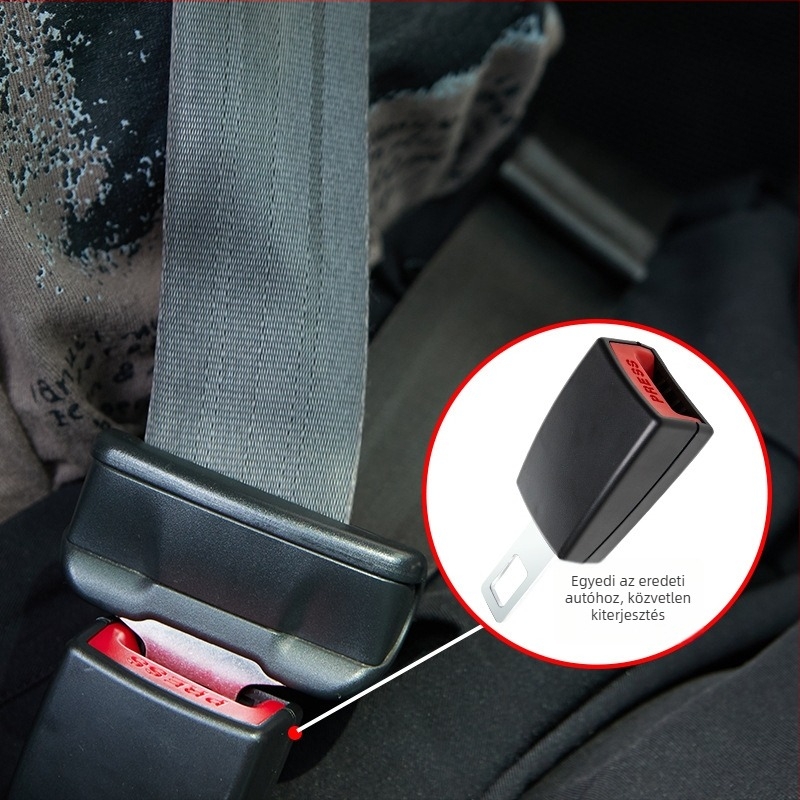 Autóöv csat hosszabbító, ABS, hosszú modell, tömeg 80,1 g
