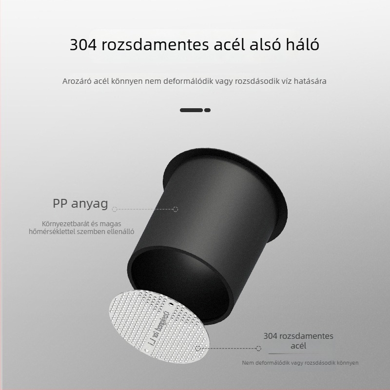 L7/L8/L9 ablaktörlő vízszűrő módosító készlet — BEN.JACK/Binney; Anyag: PP + rozsdamentes acél; Eredet: Jiangsu; Modell: BLX230310; Testreszabás elérhető