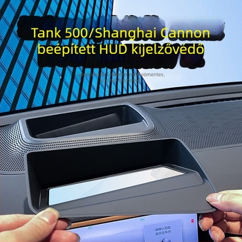 HUD védőburkolat Tank 500 és a Shanhai Cannon beépített verziójához, ABS + üveg