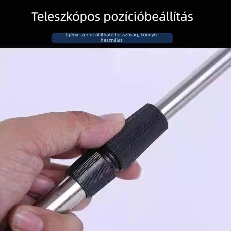 Horgászbot tartó rozsdamentes acélból, nem forgó, nem hajlítható, Fishing joy