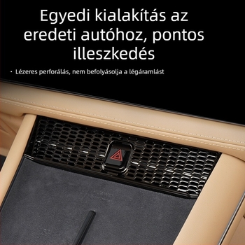 Wenjie M7 központi konzol légventil védőfedél, ABS anyag; kompatibilis 24 modellel