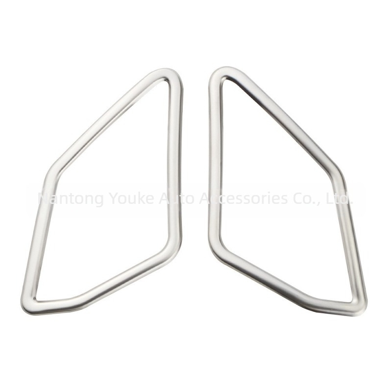 VW T-Roc első A-oszlop hangszórófedél matricája – rozsdamentes acél, OEM, testreszabás nélkül