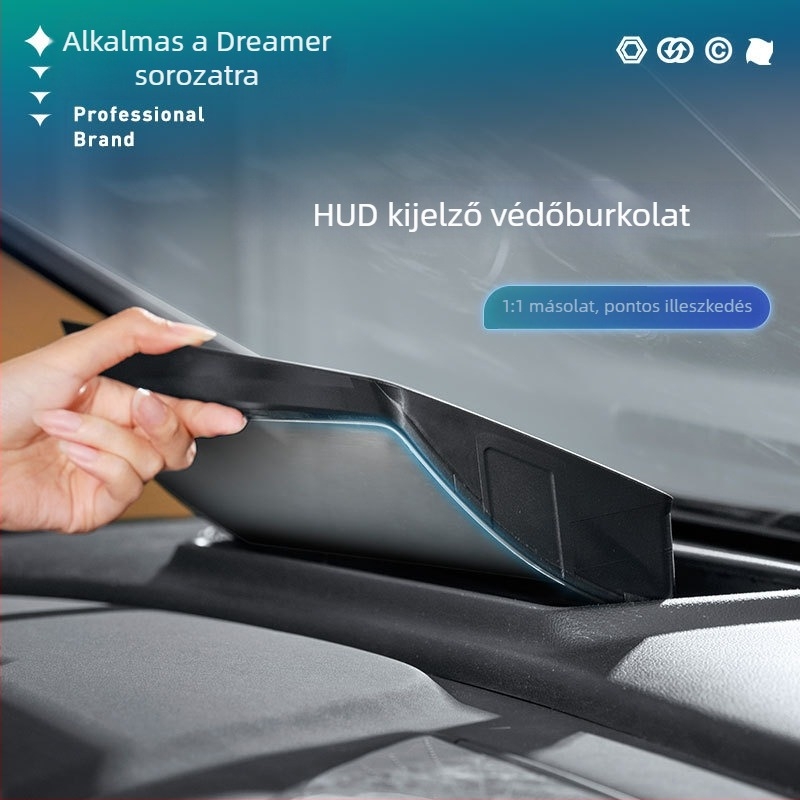 HUD védőfedél 25 Dreamer modellhez, ABS műanyag, nem tükröződő, testreszabható