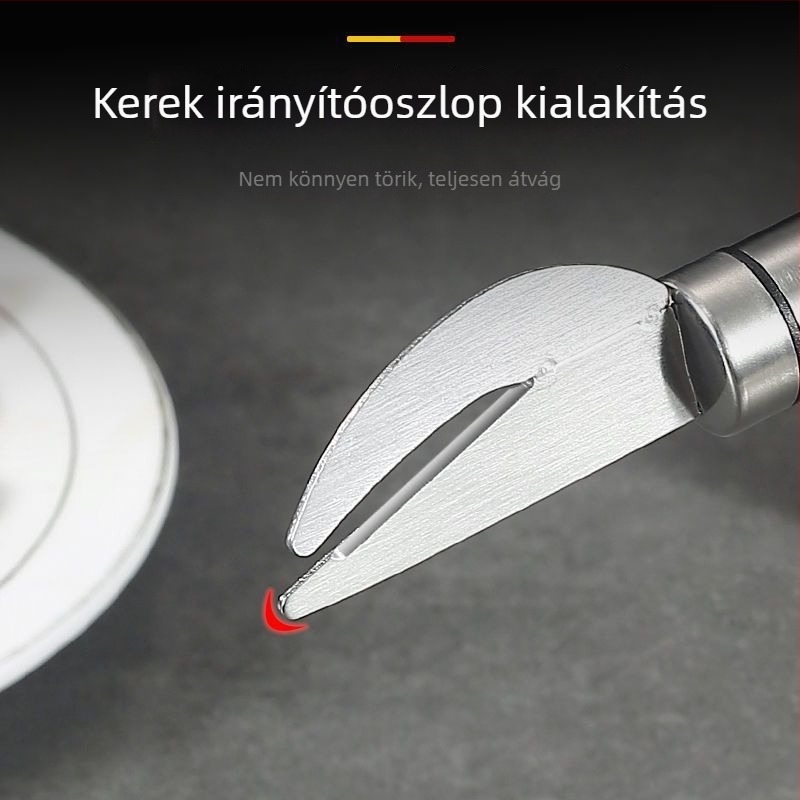 Rozsdamentes acél belsőhasító kés madarak és halak számára – 2024-es megjelenés