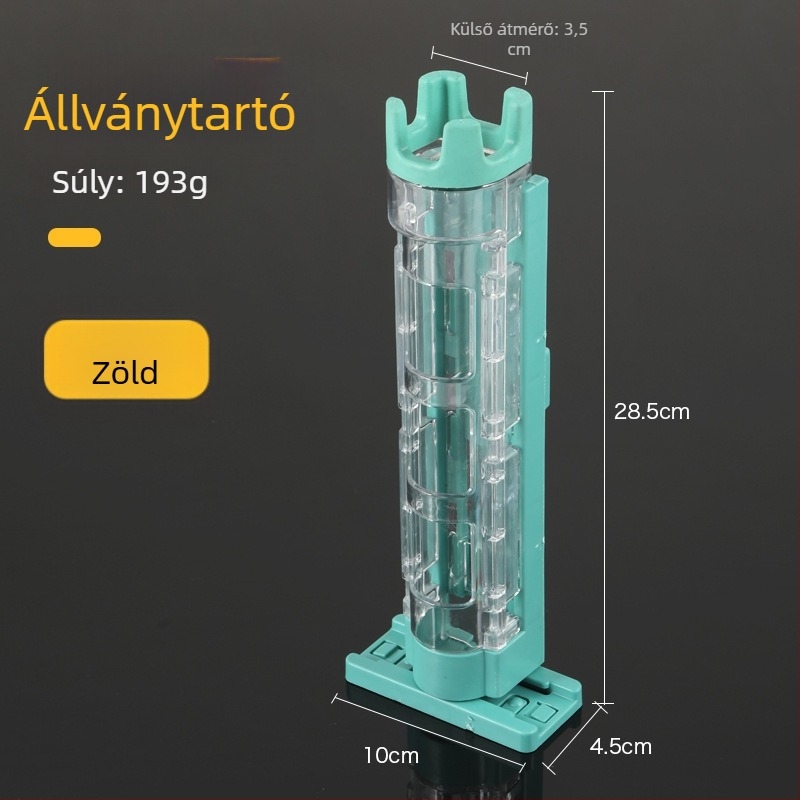 Többfunkciós horgászbot-tartó pohártartóval és beépített betétekkel — ABS, Jieyi