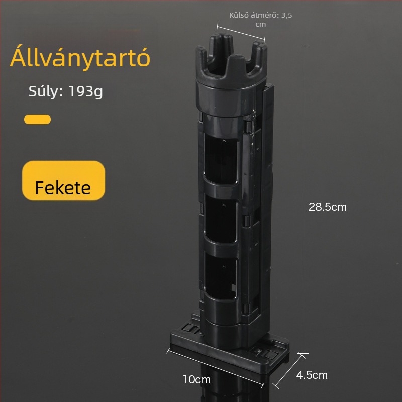 Többfunkciós horgászbot-tartó pohártartóval és beépített betétekkel — ABS, Jieyi