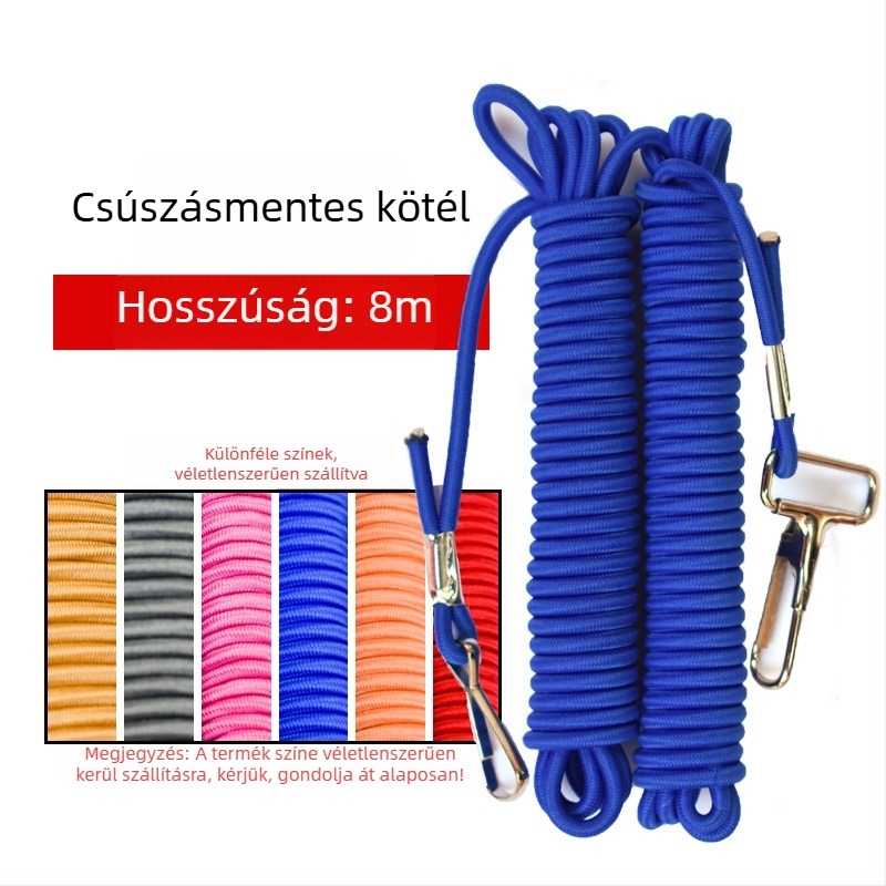 Horgászbot védő elasztikus kötél, nylon‑gumiszalag