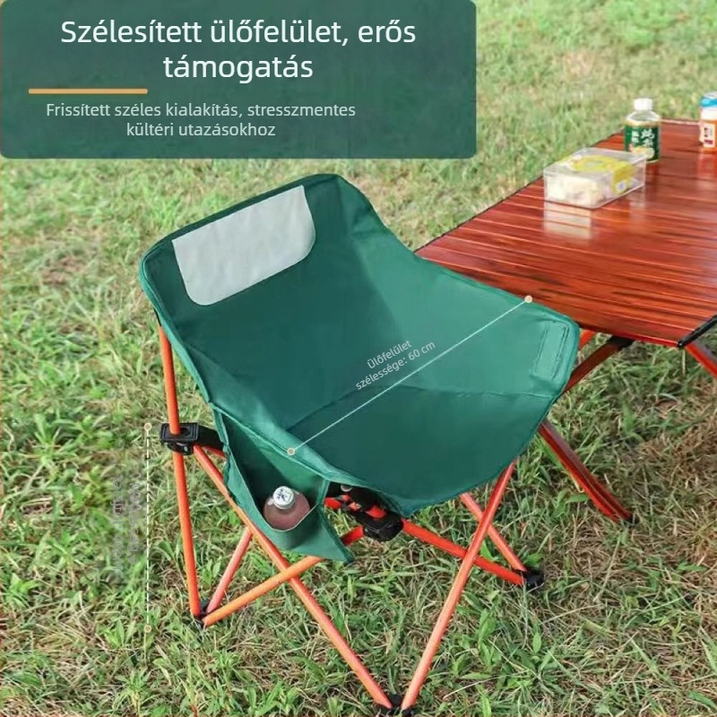 Moon Chair összecsukható kemping szék, Oxford vászon, Yi Jia Wen Yan márka, testreszabható