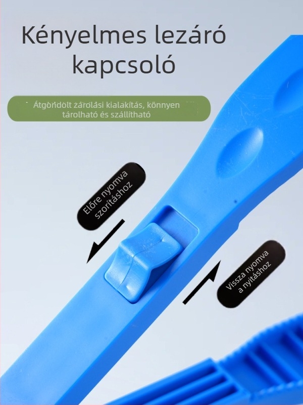 Huansheng Horgászcsipesz – vastag ABS műanyag, dedikált halak megfogására szolgáló csipesz a csalihorgok kontrolljához, többfunkciós eszköz