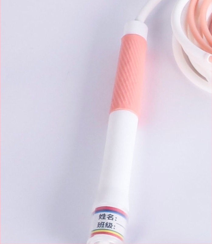 Gyerekeknek készült ugrókötél: csomómentes, szegmentált, PVC, ROHS tanúsítványú, átmérő 2,8 mm