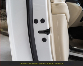 Autóajtó csavarfedő sapka, ABS anyag, univerzális modell, márka Other, logó nélküli
