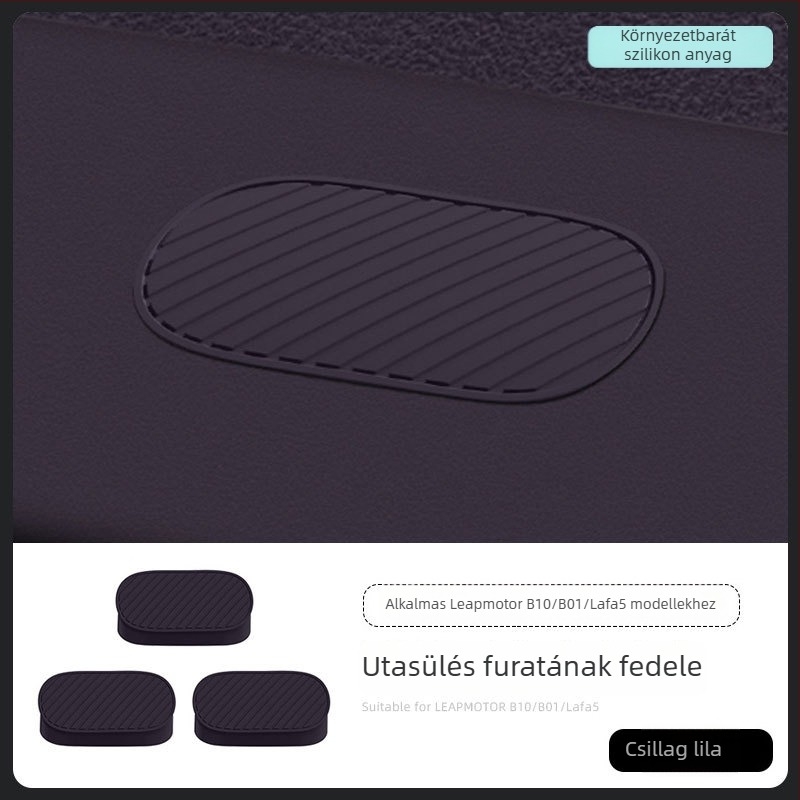 Szilikonból készült lyukdugó a középső konzolhoz Leapmotor Lafa5-höz — sokoldalú belső térfedő kiegészítő