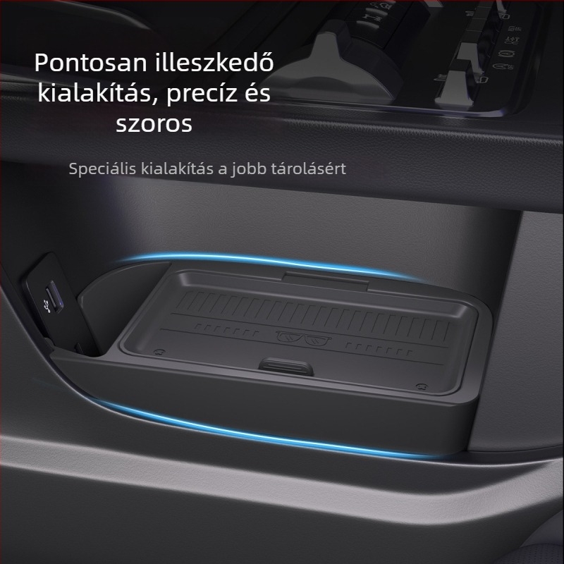 Whale szilikon belső tároló doboz központi konzolhoz, modell Tank 400hi4