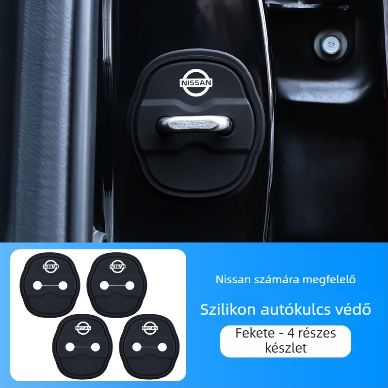 Nissan ajtózárvédő sapka — szilikon, kompatibilis Sylphy, Teana, Qashqai, X-Trail, Tiida, Bluebird