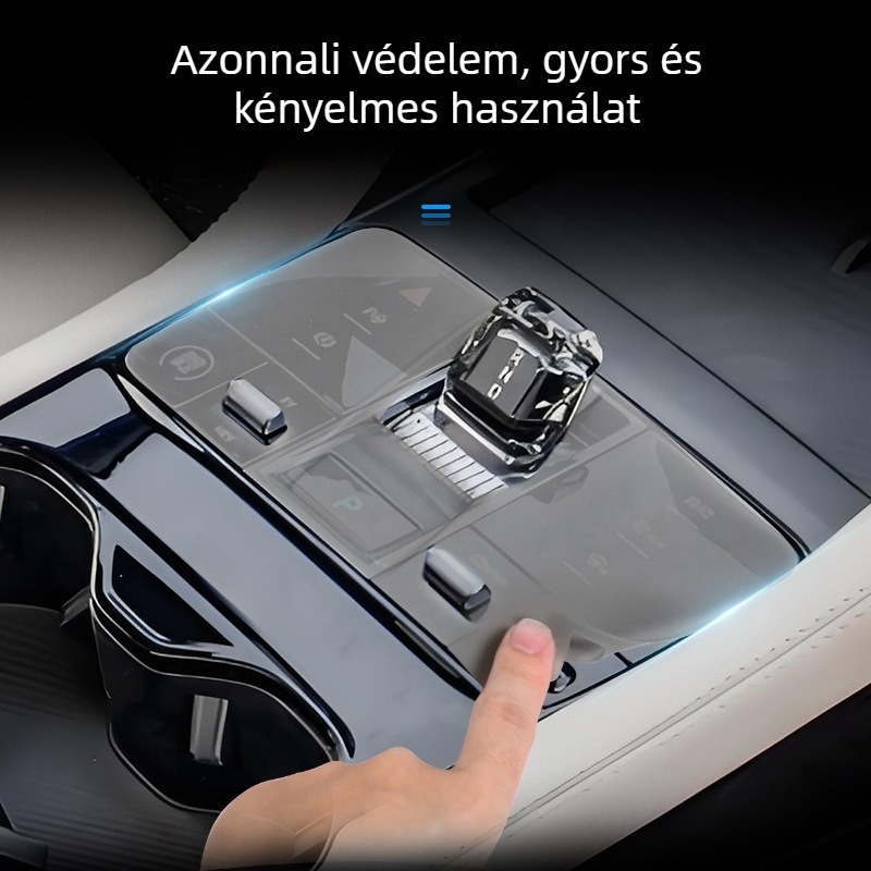 BYD Song Plus 2023–2025 középső konzol szilikon párna, DMI váltó panel, EV váltó párna