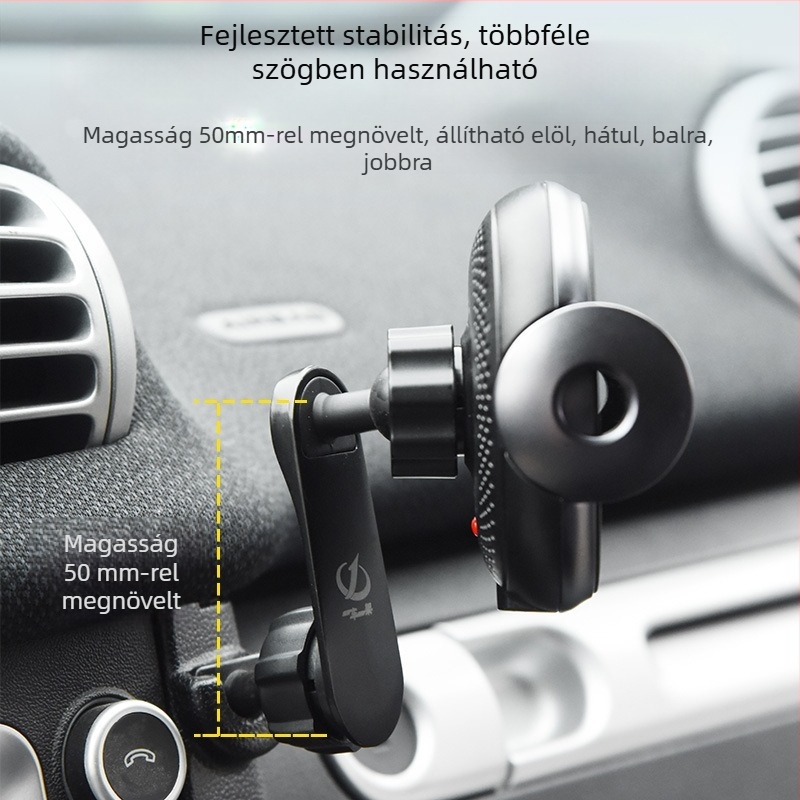 Autós telefontartó – Deep Choice, ötvözet, univerzális hosszabbító rúd