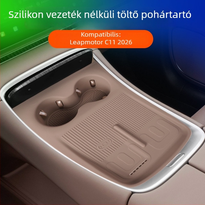 Leapmotor C11-hez szilikon belső párna – rezgéscsillapítás, zajcsökkentés, csúszásmentes; kompatibil 26 C11 modellhez