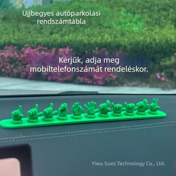 Autóba szerelhető dísz, Glow-in-the-dark, TPE anyag, logónyomtatás lehetséges, Quick technology