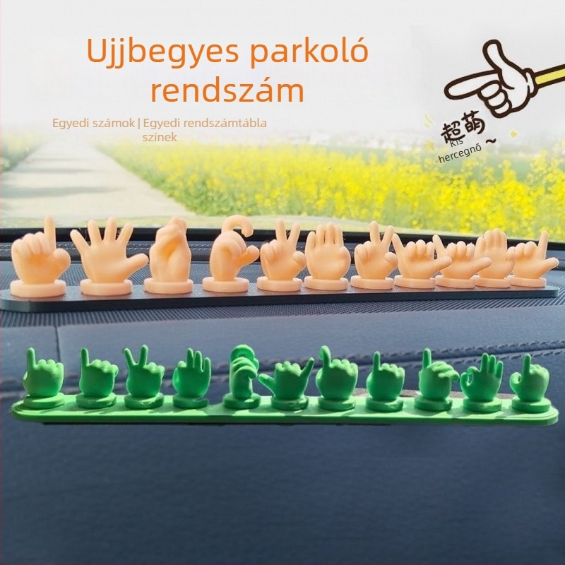 Autóba szerelhető dísz, Glow-in-the-dark, TPE anyag, logónyomtatás lehetséges, Quick technology
