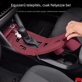 Yasdi szilikon központi konzol védőpad Toyota Fenglanda/Corolla Rui központi vezérléséhez, a váltókar környékére