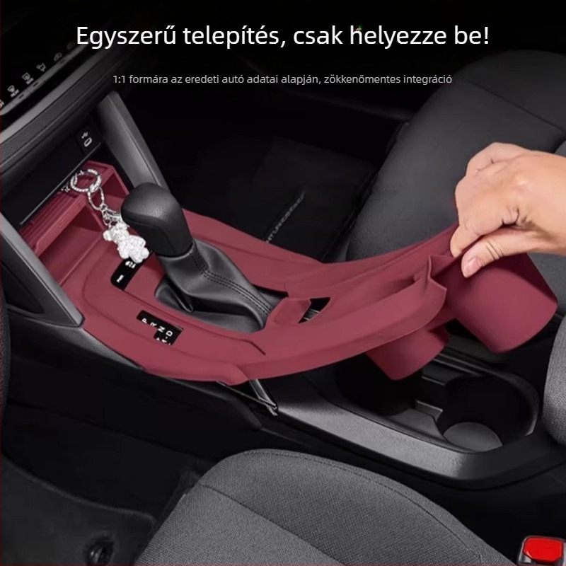 Yasdi szilikon központi konzol védőpad Toyota Fenglanda/Corolla Rui központi vezérléséhez, a váltókar környékére