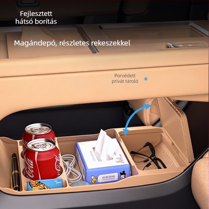 Szilikon középkonzolos tárolóedény a Wuling Starlight 730-hoz, kompatibil 25 modellel