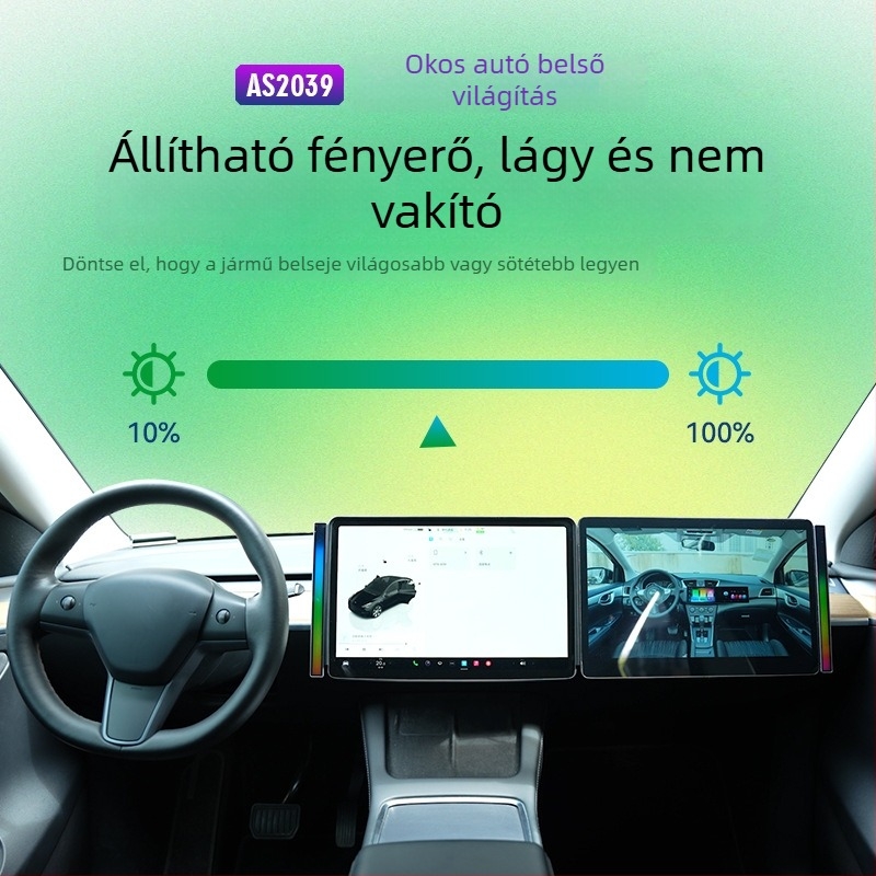 JTOVI AS2039 Autóba szánt ambient fény – ABS anyag