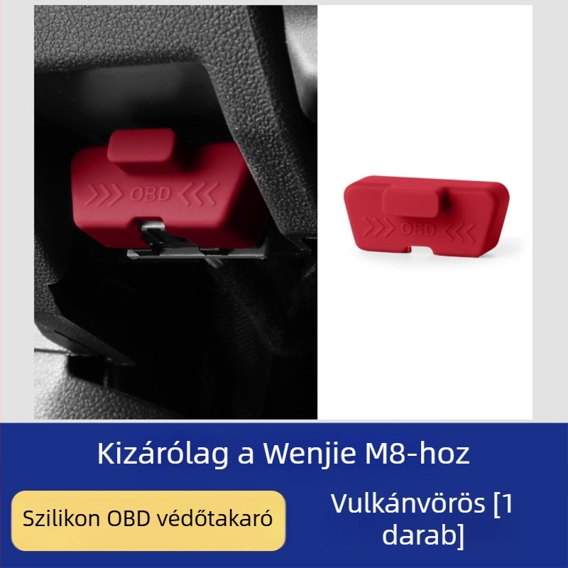 OBD védőburkolat M8/M7-hez, TPE anyag, porvédelem, belső dekoratív fedél