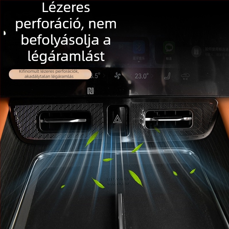 Wenjie M8 központi műszerfal légkivezető védőfedél